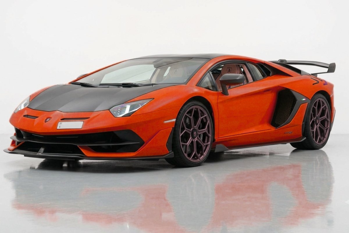 Lamborghini being serviced at our Lamborghini repair workshop in Al Quoz, Dubai