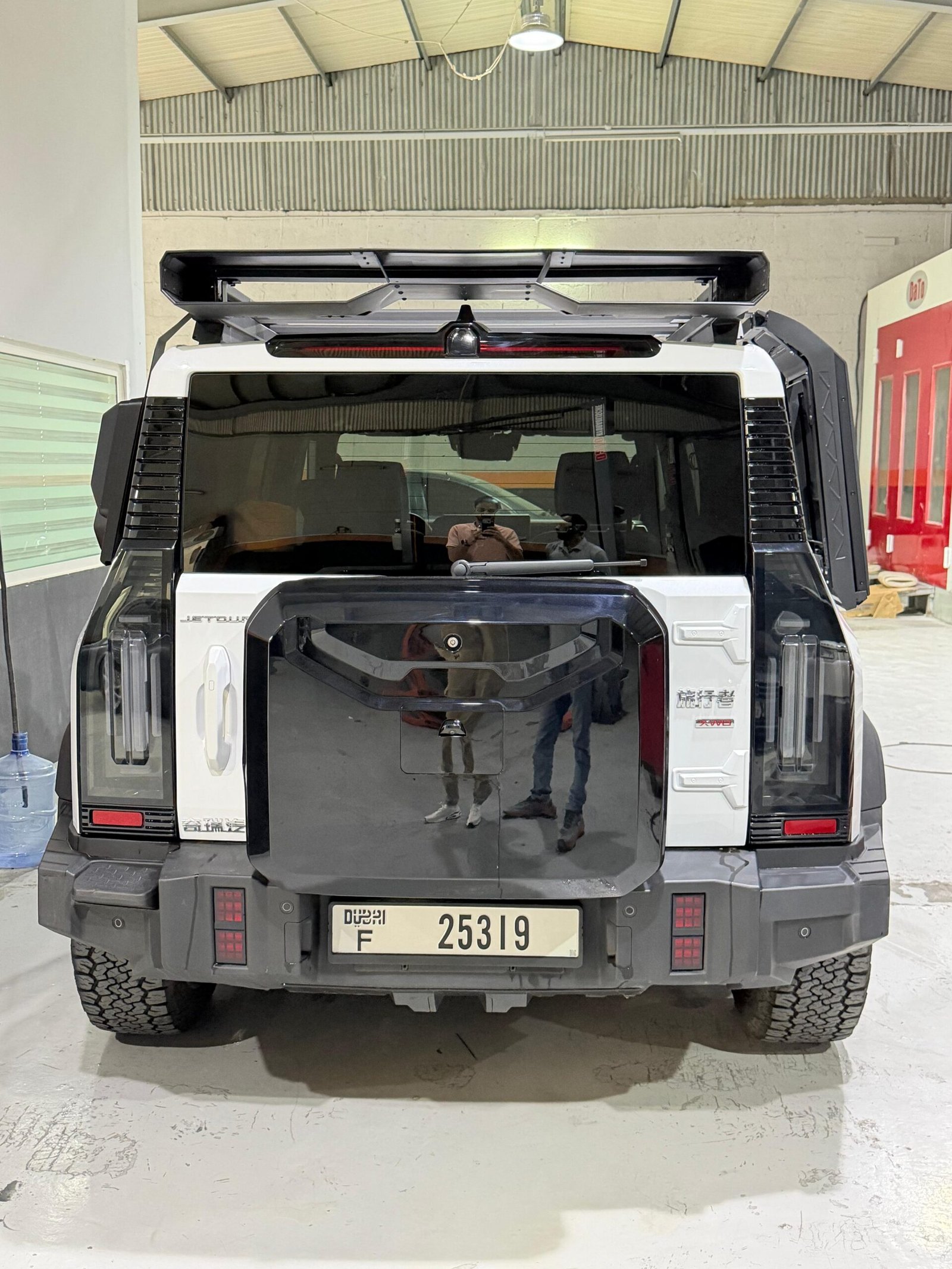 Luxury car serviced at our Al Quoz car workshop