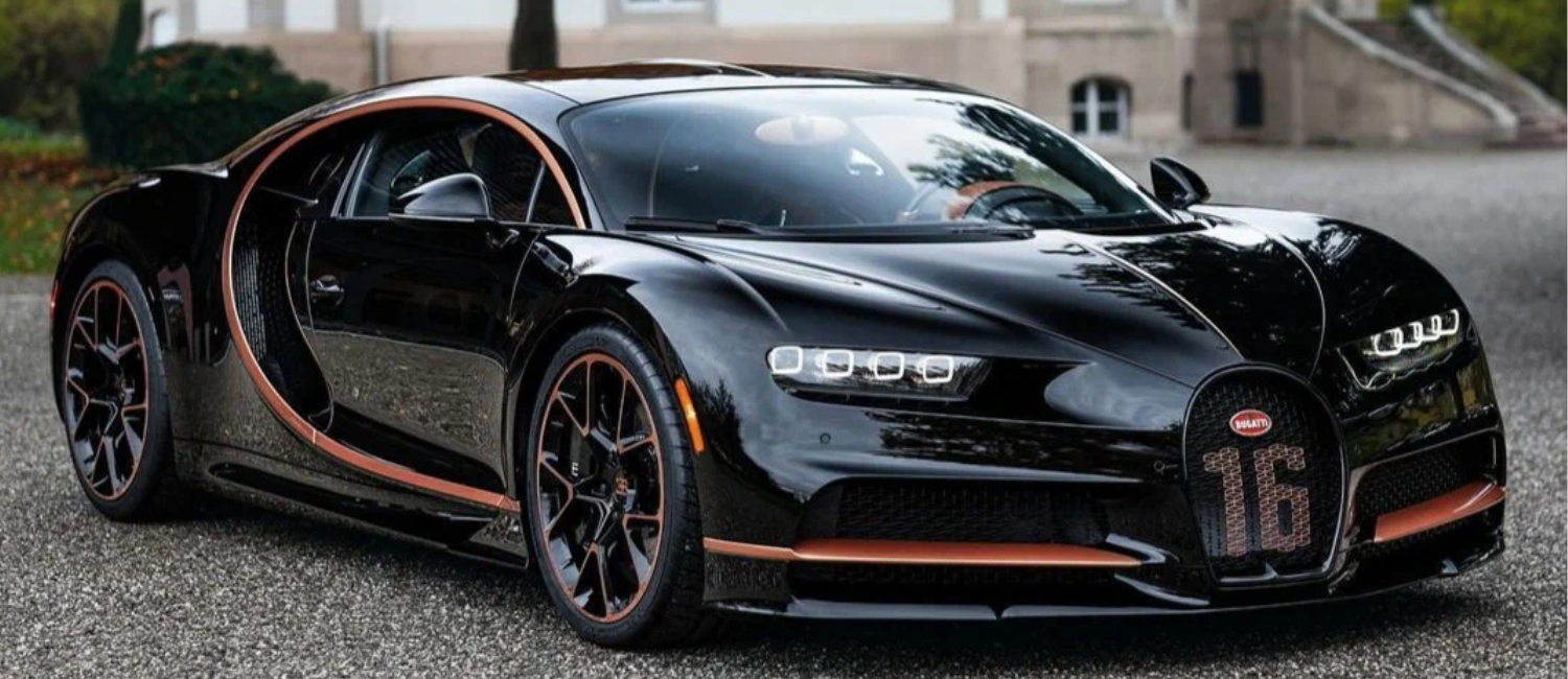 Bugatti being serviced at Avenue Auto Services in Al Quoz, Dubai