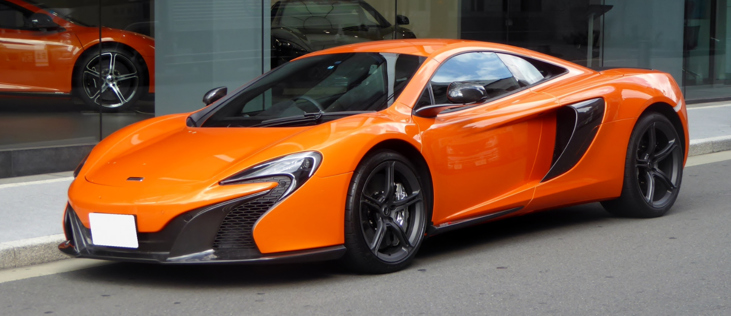 McLaren being serviced at our McLaren workshop in Al Quoz, Dubai