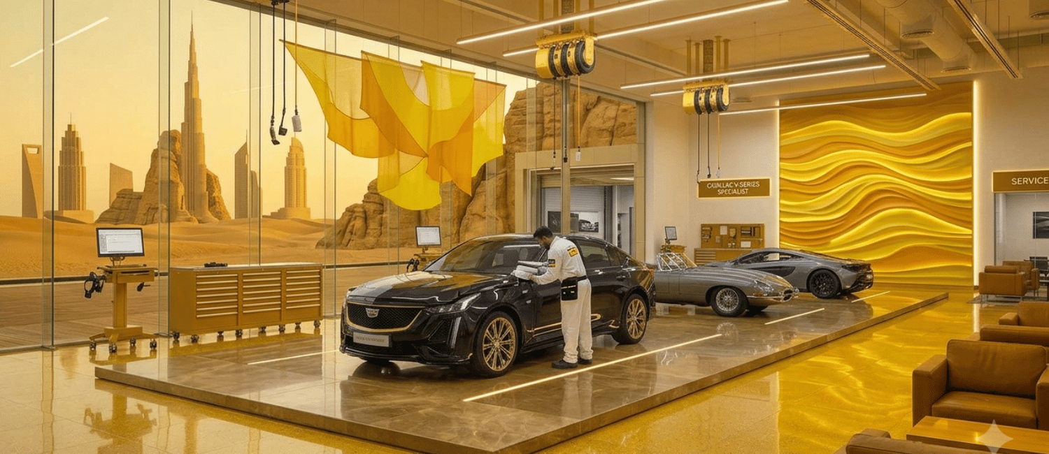 Luxury car workshop in Dubai — Avenue Auto Services Al Quoz