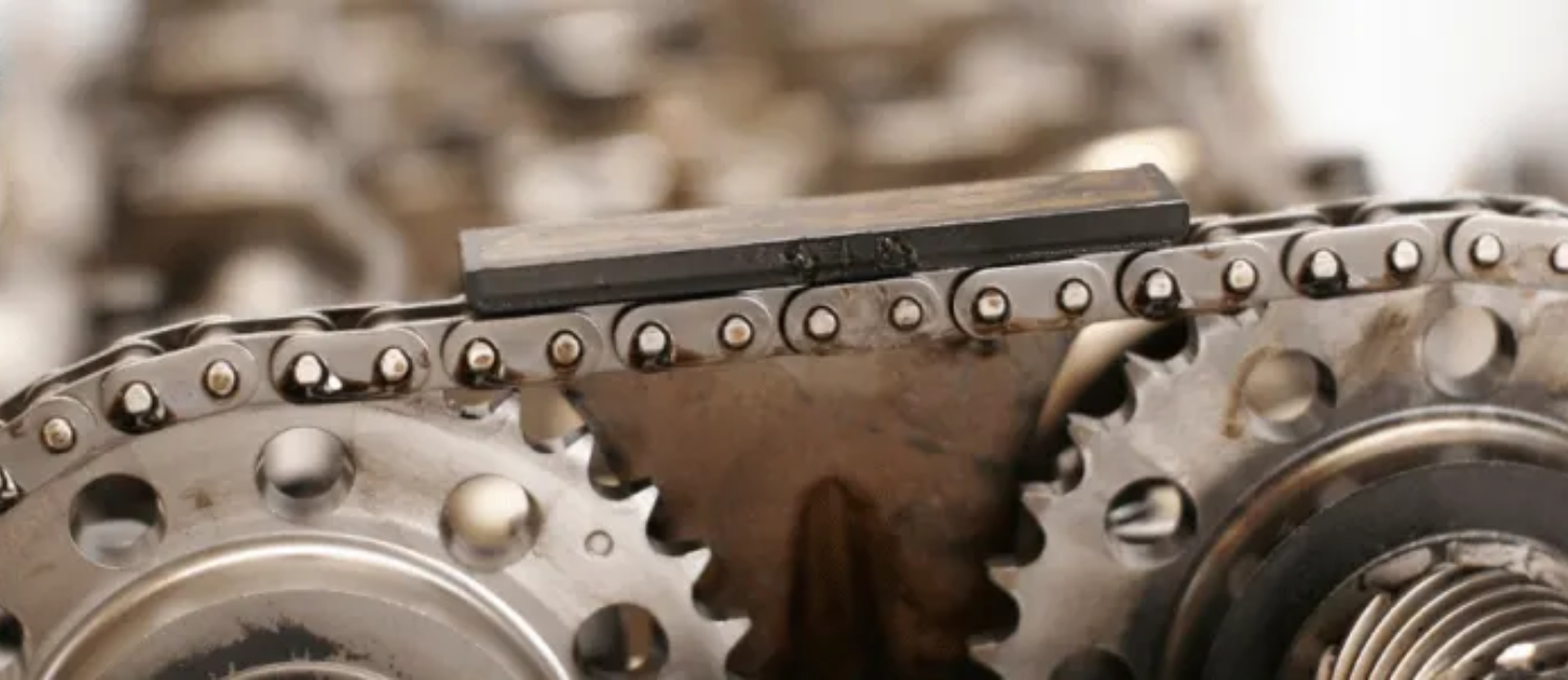 Car timing chain repair being carried out at our workshop in Al Quoz, Dubai